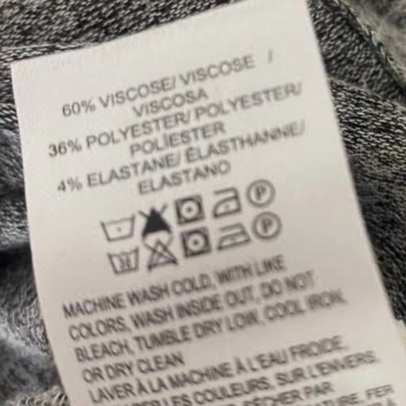 Lucky Brand Marled Heather Gray Deep V-Neck Pullover Sweater Sz XXL - Picture 11 of 11